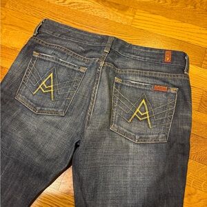 Iconic “A” Pocket 7 for all Mankind Jeans (Vintage 2000s)